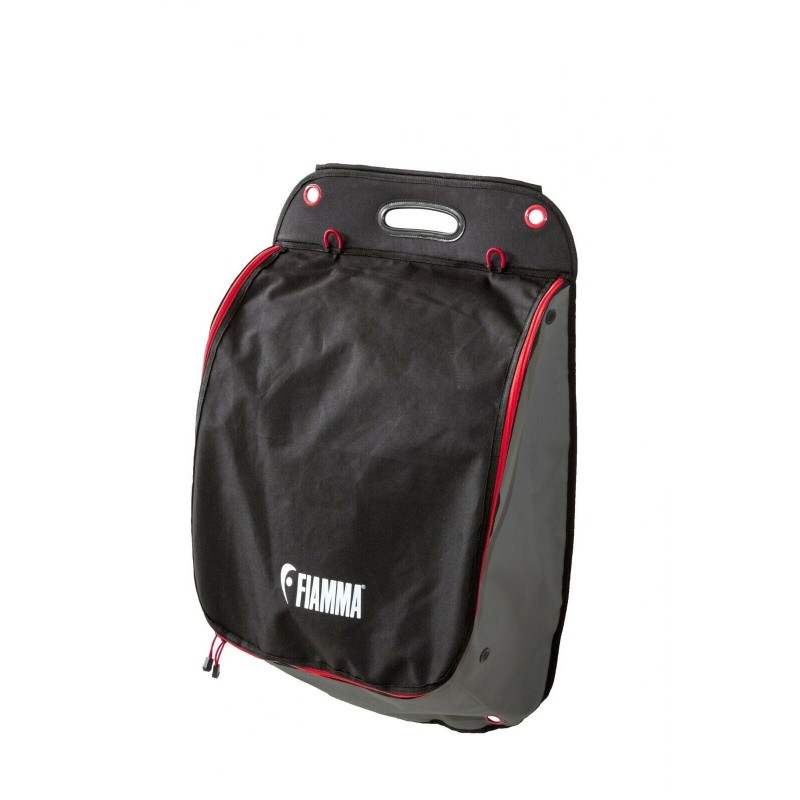 Organizer Da Viaggio Fiamma Pack S - Rosso/Nero, Poliestere, Leggero E Compatto - Foto 4