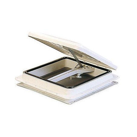 Puits De Lumière Thermoform TF 40 Basic Blanc 40x40 Cm - Pour Camping-car, Caravane, Neuf