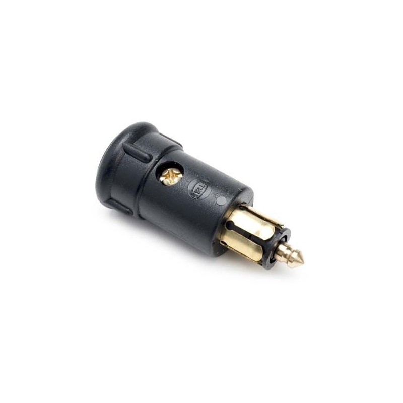 Toma de Mechero Macho Hella Pequeña 12V 24V Plástico Furgoneta Moto BMW Triumph