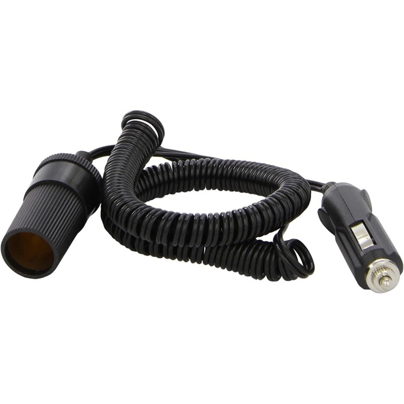 Alargador Mechero Estándar 2,3 Metros 12v 24v Coche Camper Camión Macho Hembra