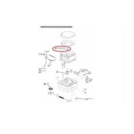 BOUCHON DE REMPLISSAGE PORTA POTTI 145/165/335/345/365 - THETFORD