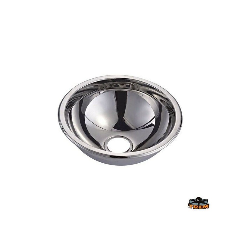 Fregadero Trem Redondo 295 mm Esférico Seno Pica Lavabo Camper VW T4 T5 T6 Vito