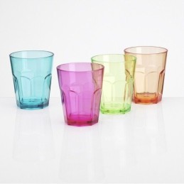Juego 4 Vasos Colores...