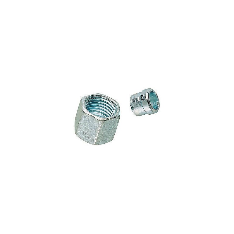 Tuerca + Oliva Hermeto 8mm GOK Truma Llave Gas Regulador Empalme Calefacción
