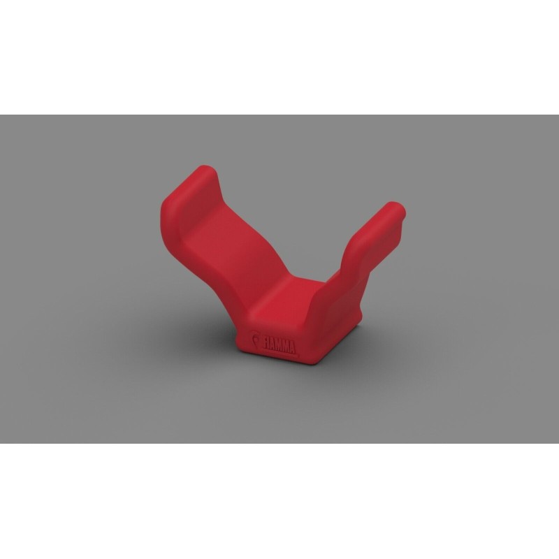Tapa Roja Carril Portabicis Fiamma Carry Bike Tope 98656-079 Camper Autocaravana