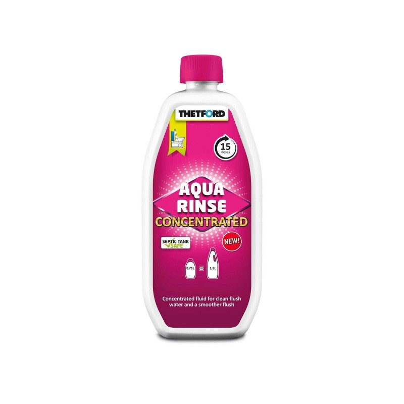 Líquido Rosa Thetford Aqua Rinse Concentrated 0,75L WC Químico Potti Camper