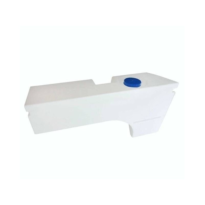 Depósito De Agua 100L 890x600x200 Negro Tanque Camper