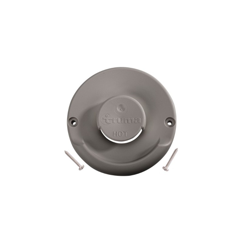 Rejilla Exterior Chimenea Truma Combi E4000 WKC 80 mm Gris Medio 36151-08