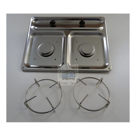 Table De Cuisson Gaz Thetford Topline 922 – 2 Feux – Noire – Pour Camping-car Ducato