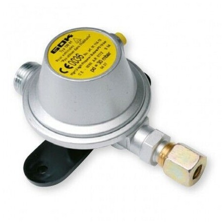 Regolatore Di Gas Cavagna 756M 29/30 Mbar Hermeto 8mm 20x150 Propano Per Camper