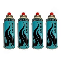 4x Cartucho Gas CZ Butano...