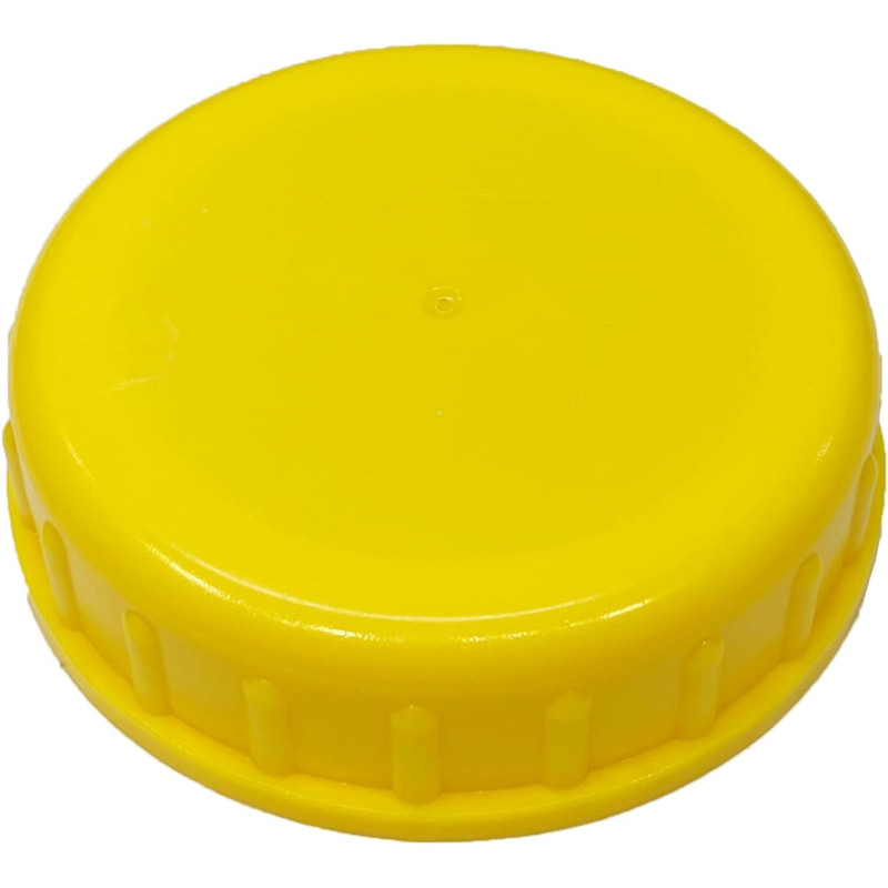 Tapón Amarillo Garrafa Carysan DIN96 Comet Bidón 96 100 mm