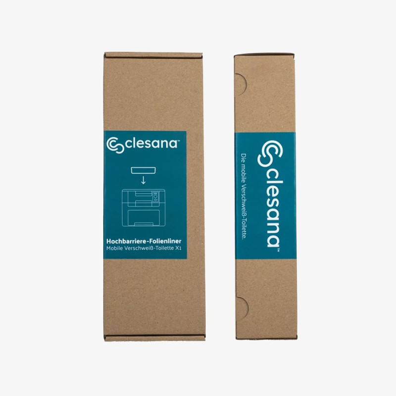 Pack 2 Rollos Bolsas WC Clesana X1